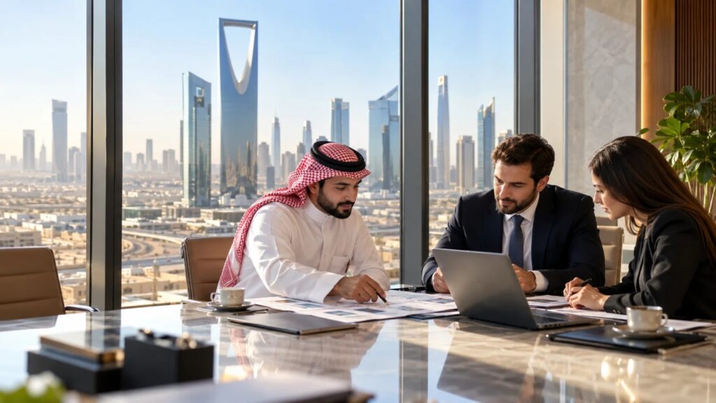 Business consultants in Saudi Arabia